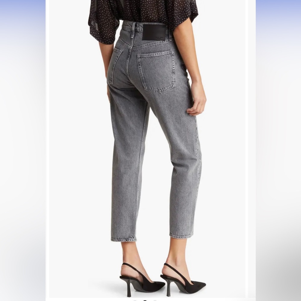 Rag and bone Maya high waist ankle crop slim jeans